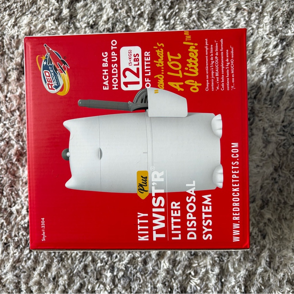 Red Rocket Kitty Twist'r Litter Disposal & REFILL bags - Picture 4 of 7